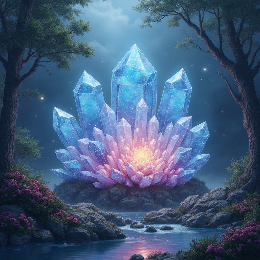 Xtramental Crystal: Brain and Crystals in Fantasy Art