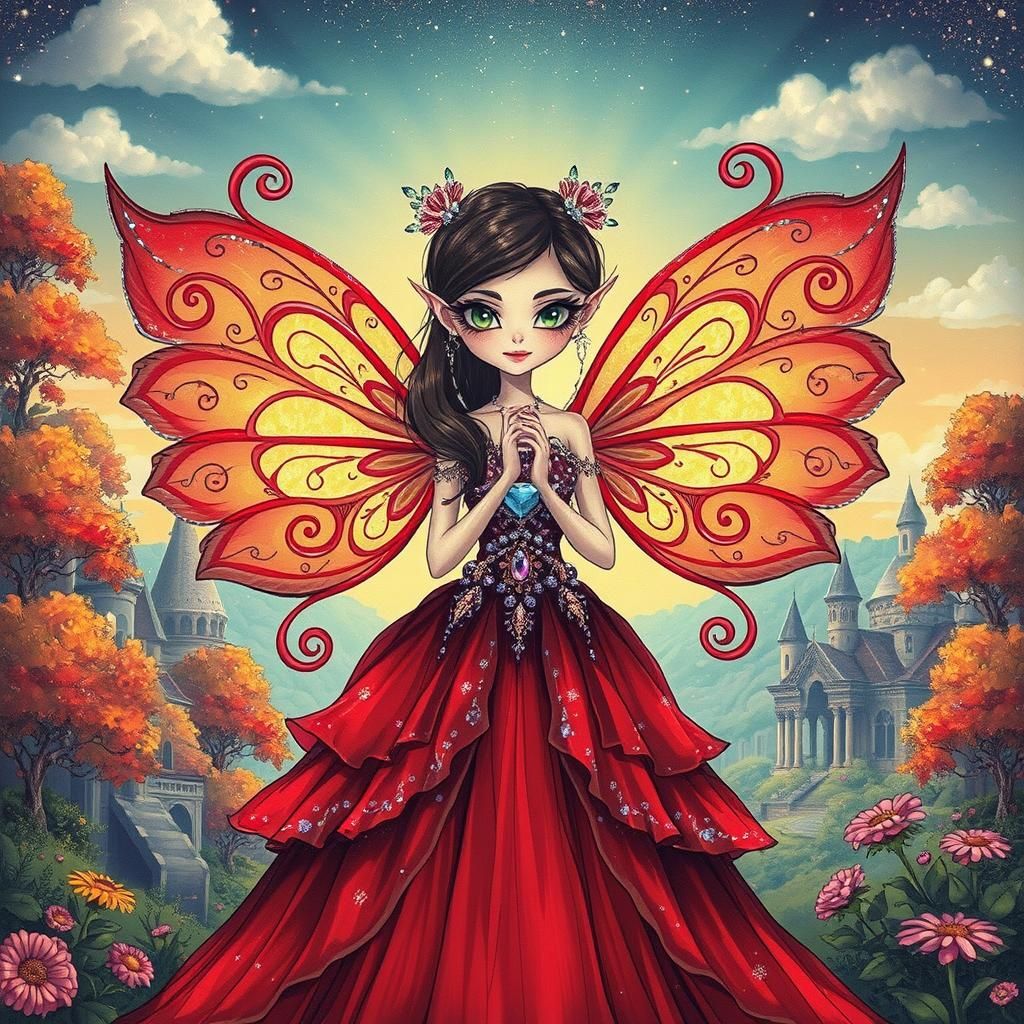 Charming Fantastic Fairy
