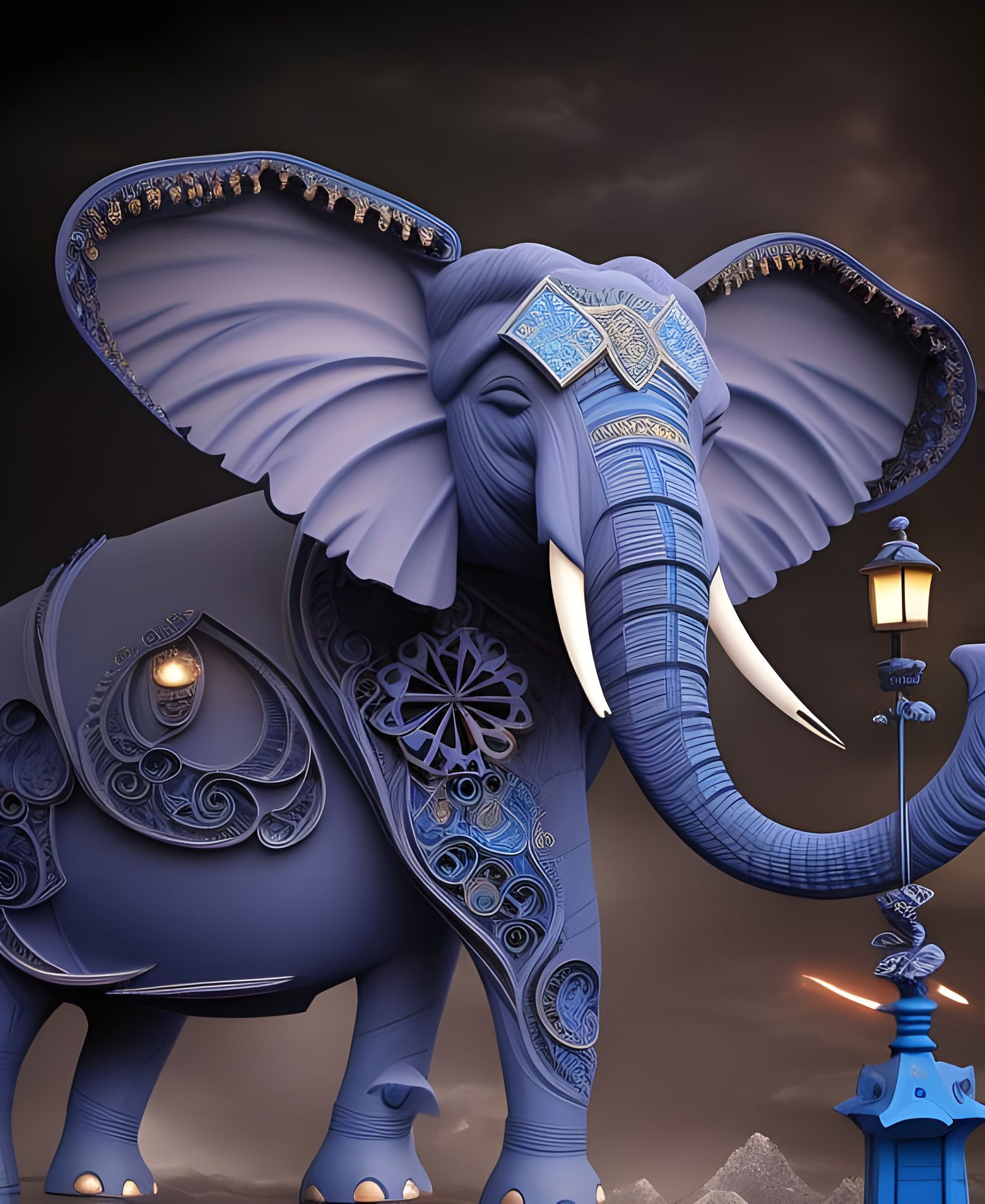 Blue Elephant