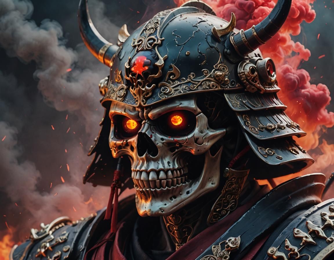 Samurai Skull 💀