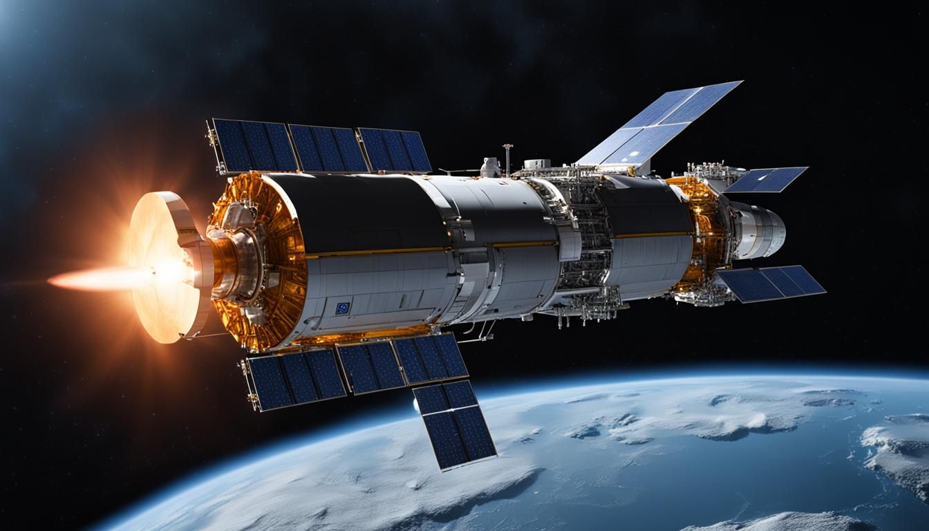 Nuclear Spacecraft with Plasma Rocket Propulsion