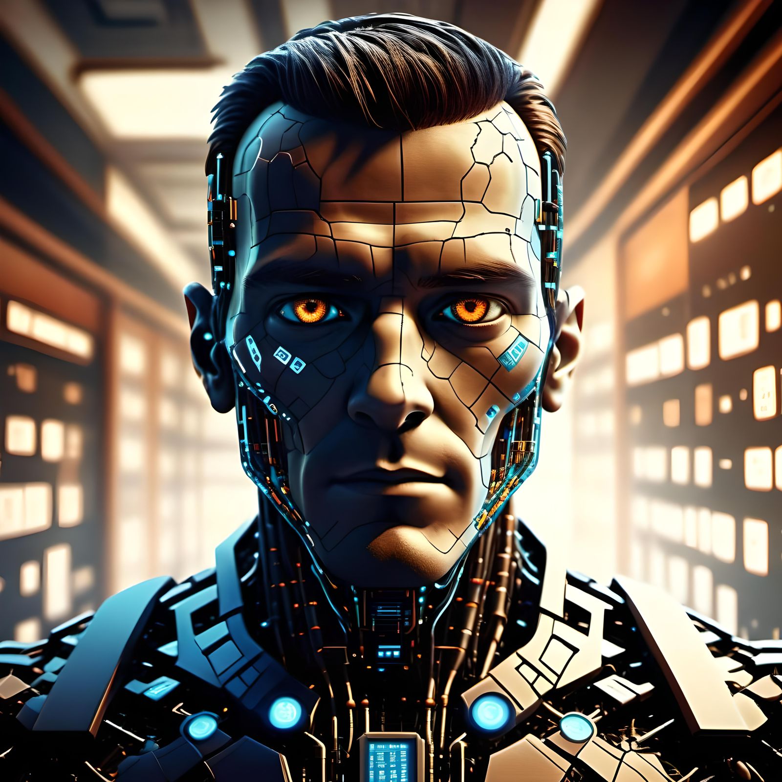 Where biology meets technology humanoid