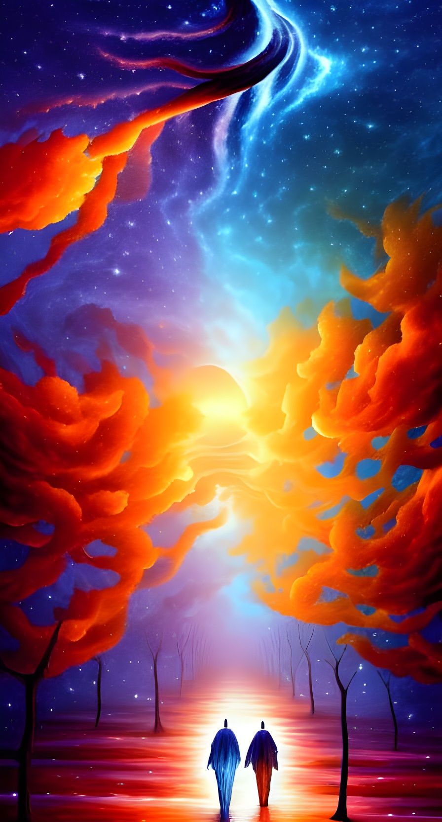 Spiritual Highway: Cosmic Ghosts in Hyperrealism