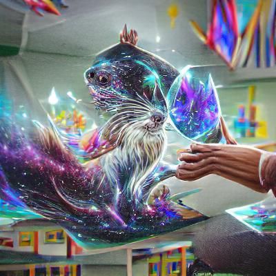 Magical School Where Pets Are Allowed: Astral Illustration