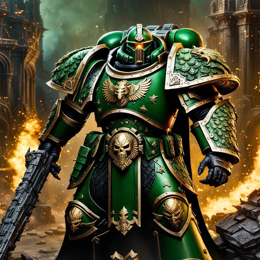 Shen'kyr Koburr:
Unyielding Daemon Slayer of the Emperor's Forge