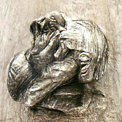 Grief-stricken Man: An Expressionist Portrait