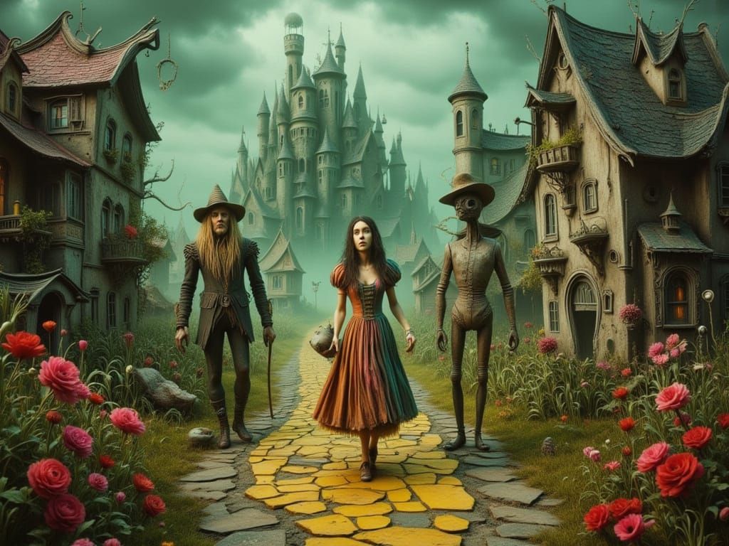 Dark Oz: Dorothy's Twisted Journey in Burton Style