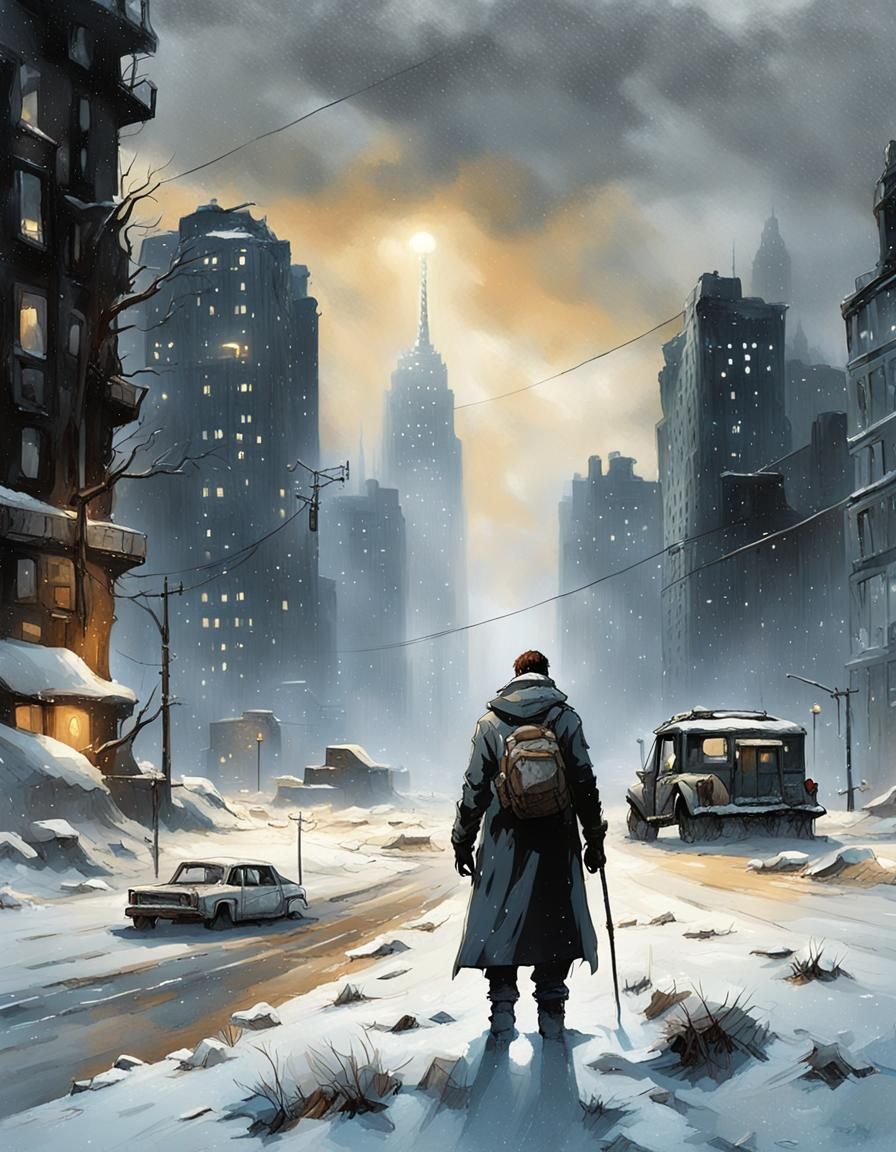 Frozen Desolation in a Post-Apocalyptic Wasteland