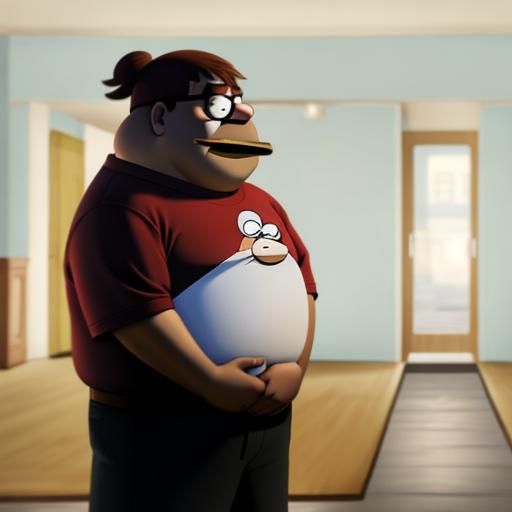 AI Generated Image of Peter Griffin