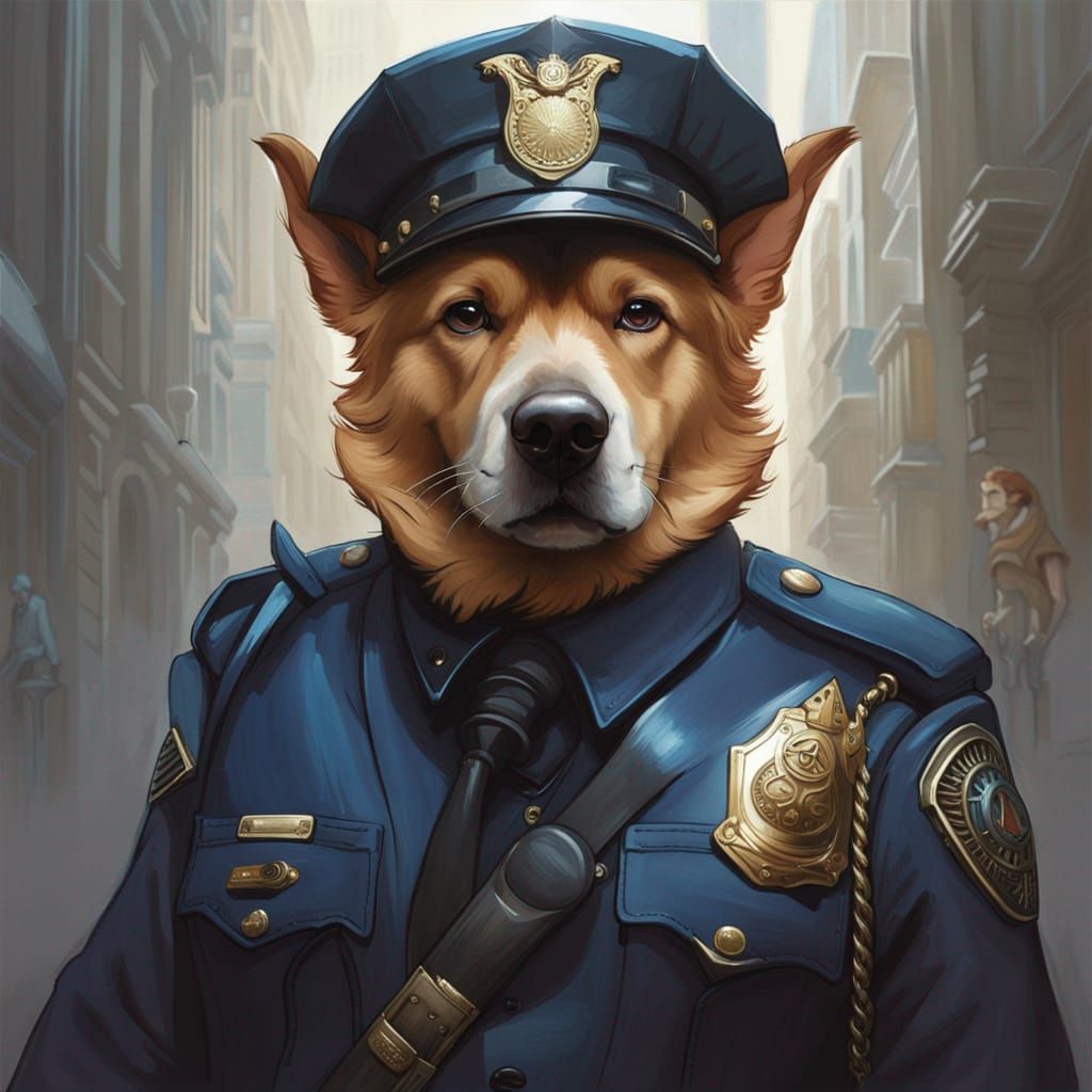 Cop dog