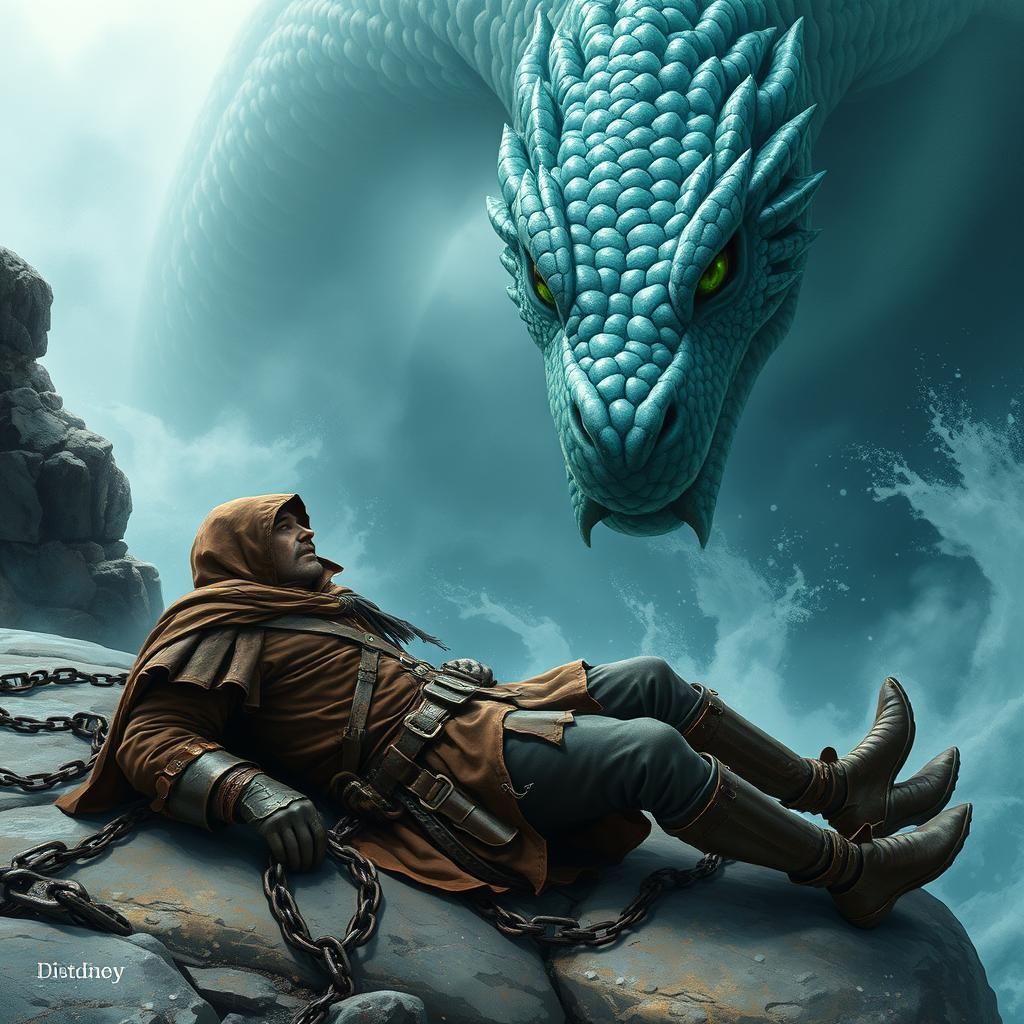 Water Wyrm Emerges to Judge a Thief