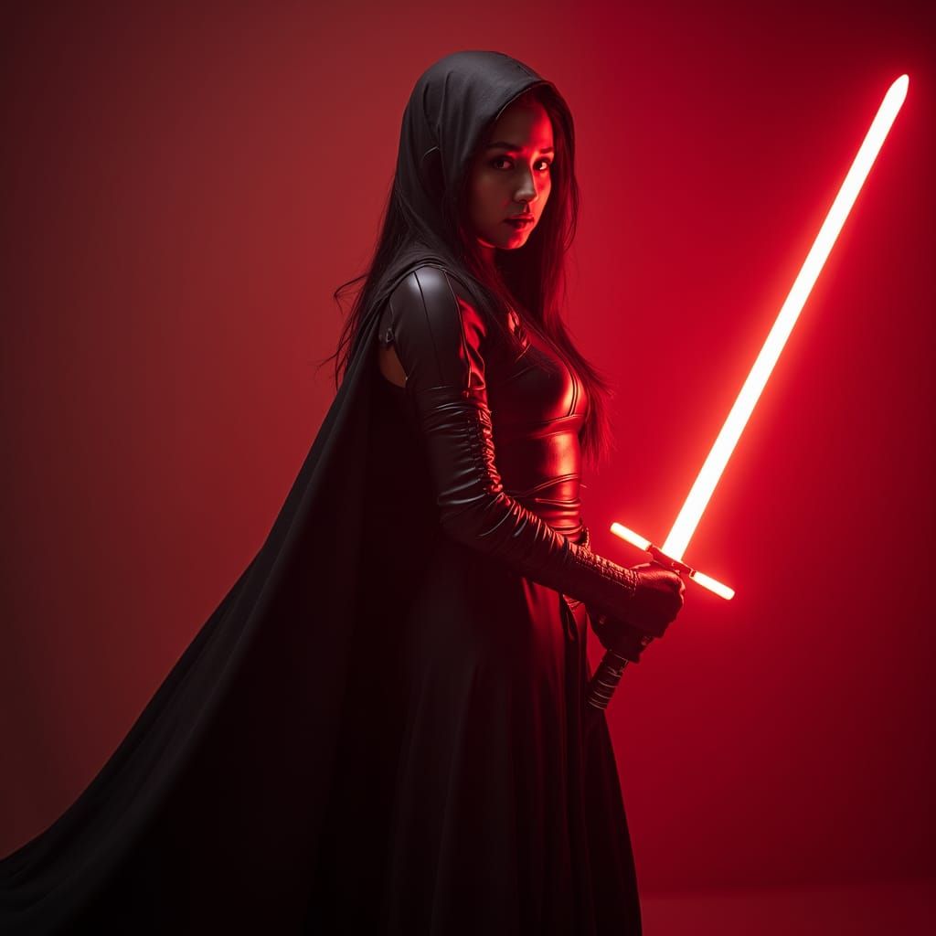 Misa from Band-Maid as Sith Warrior