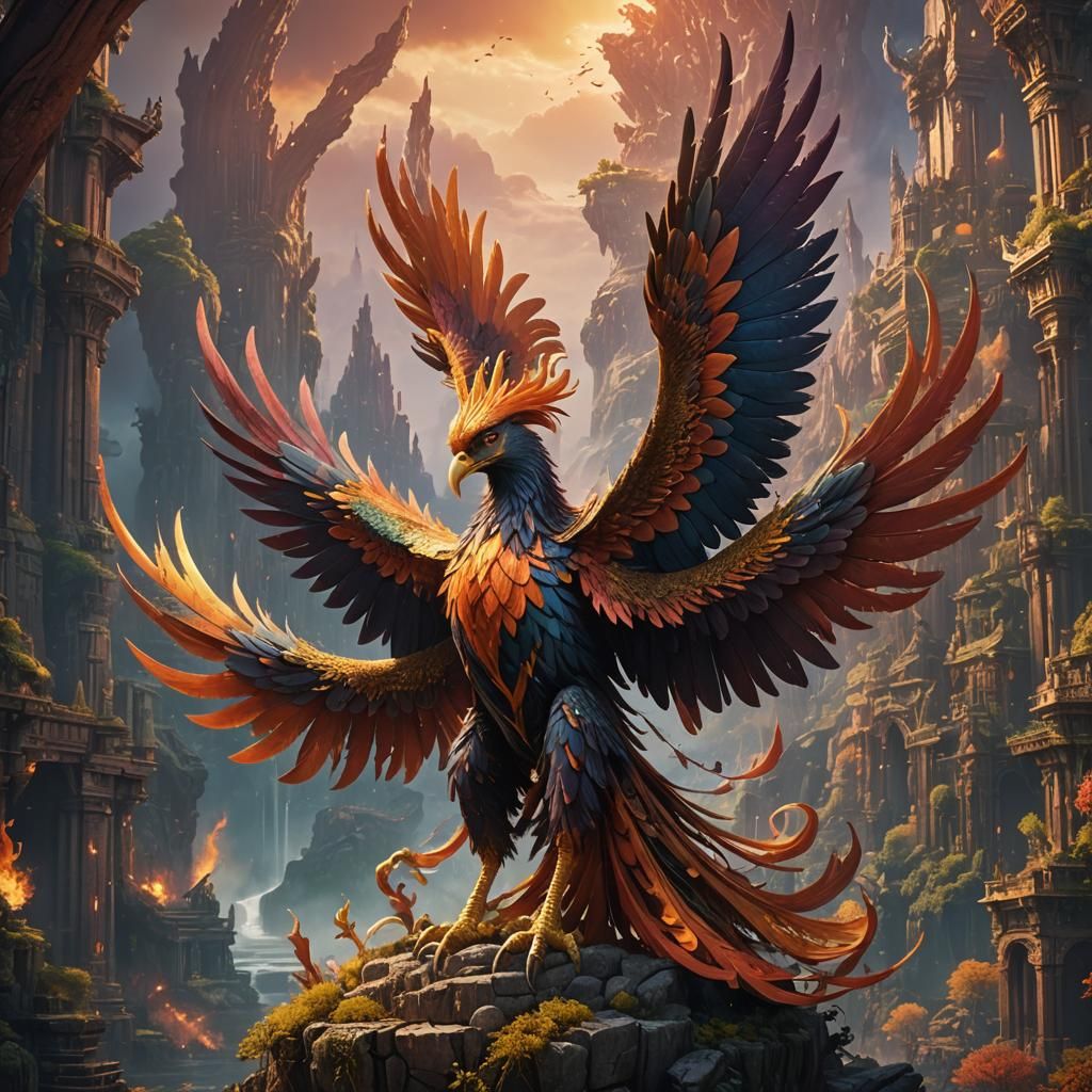 Phoenix in a Fantastical World