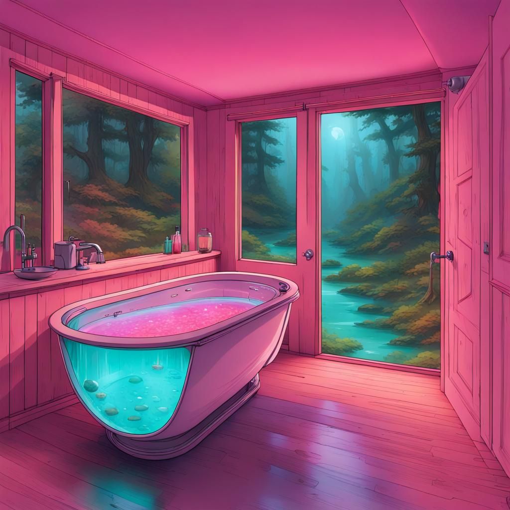 comes with water drinking station so you do not get dehydrated while soaking