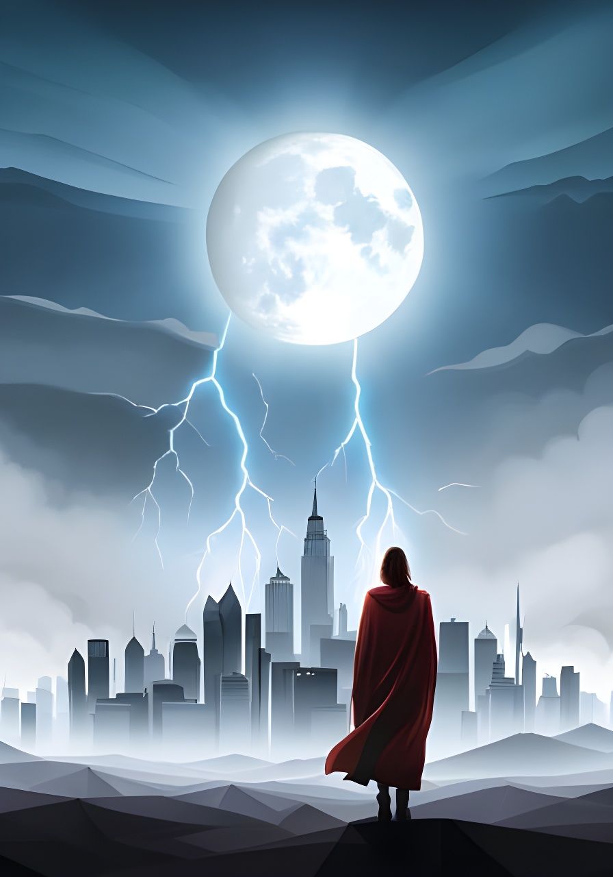 Neon Mirage: Desert Dreamscape in Digital Art Style