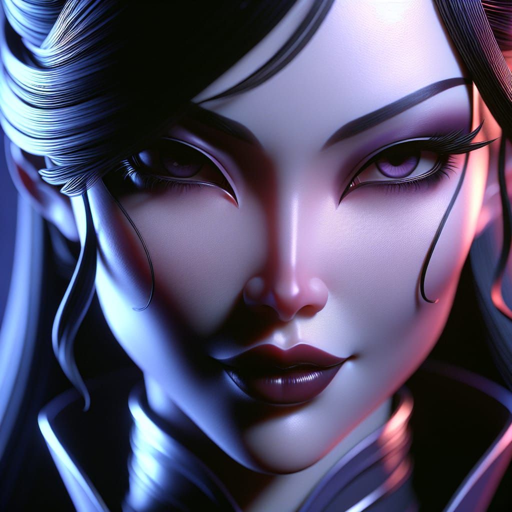 Brenda Song as an evil Disney villain. 8