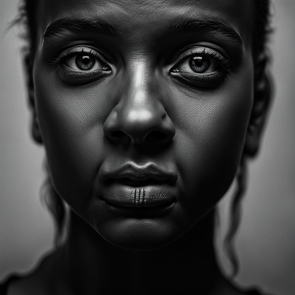 Word Art Portrait of "ADESSE" in Charcoal