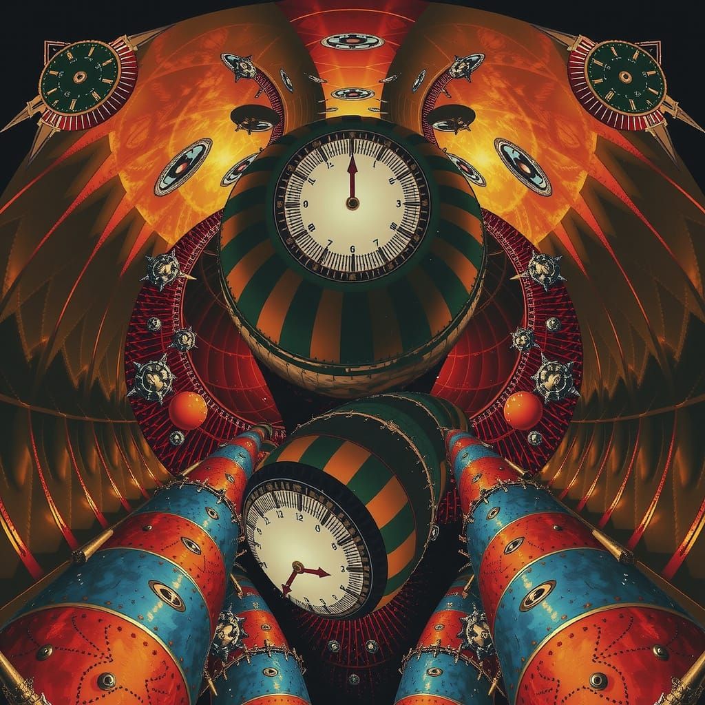 Abstract Swirling Vortex Forms and Spiraling Curves