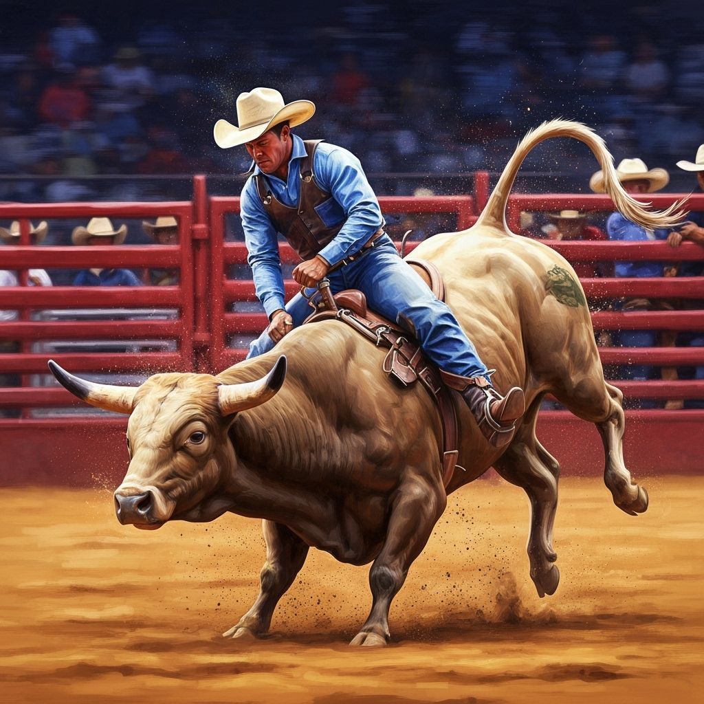 Rodeo cowboy