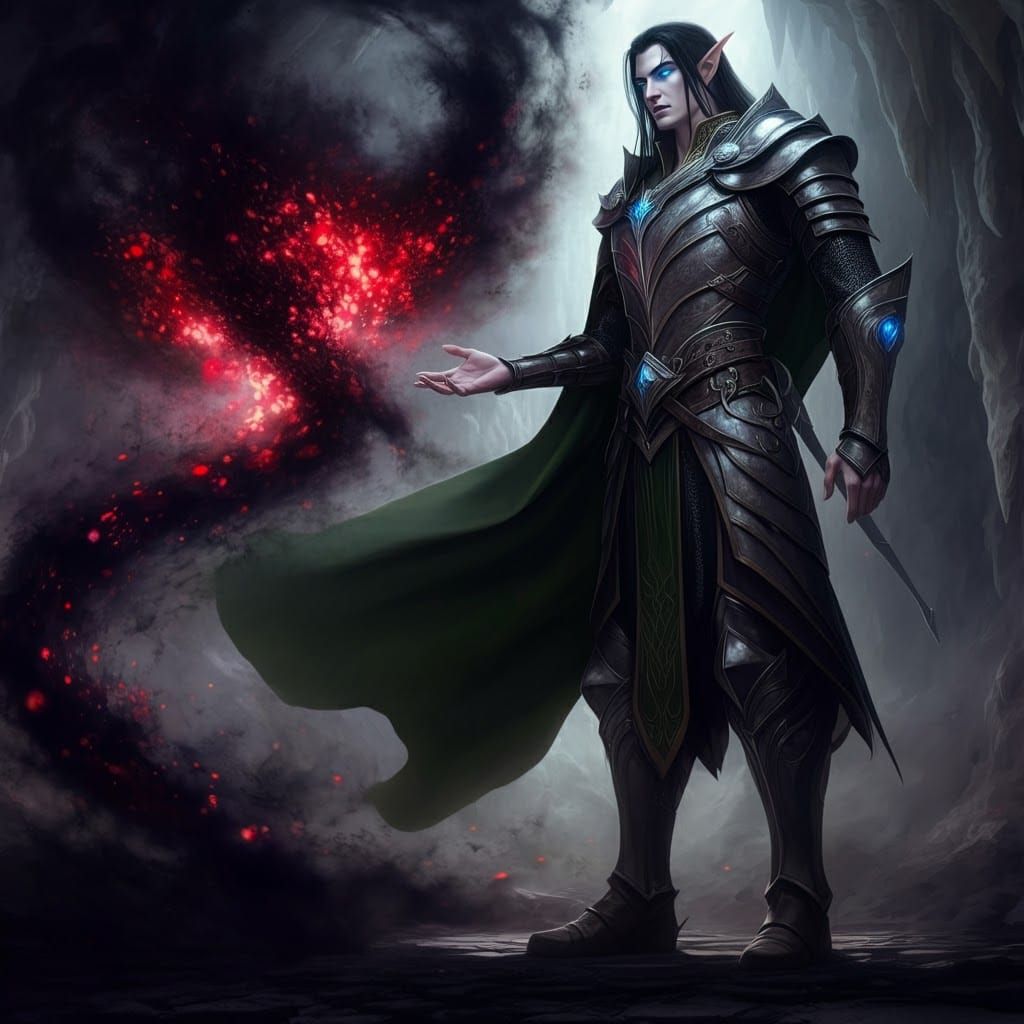 Handsome Elf-Lord Consults a Demonic Servant