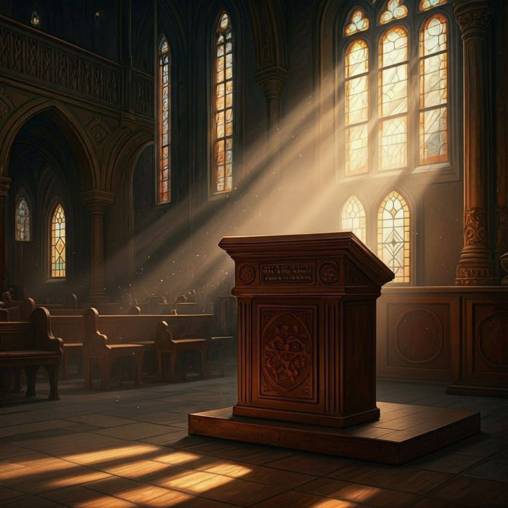 Torah Reading Blessing at Synagogue with Tallit