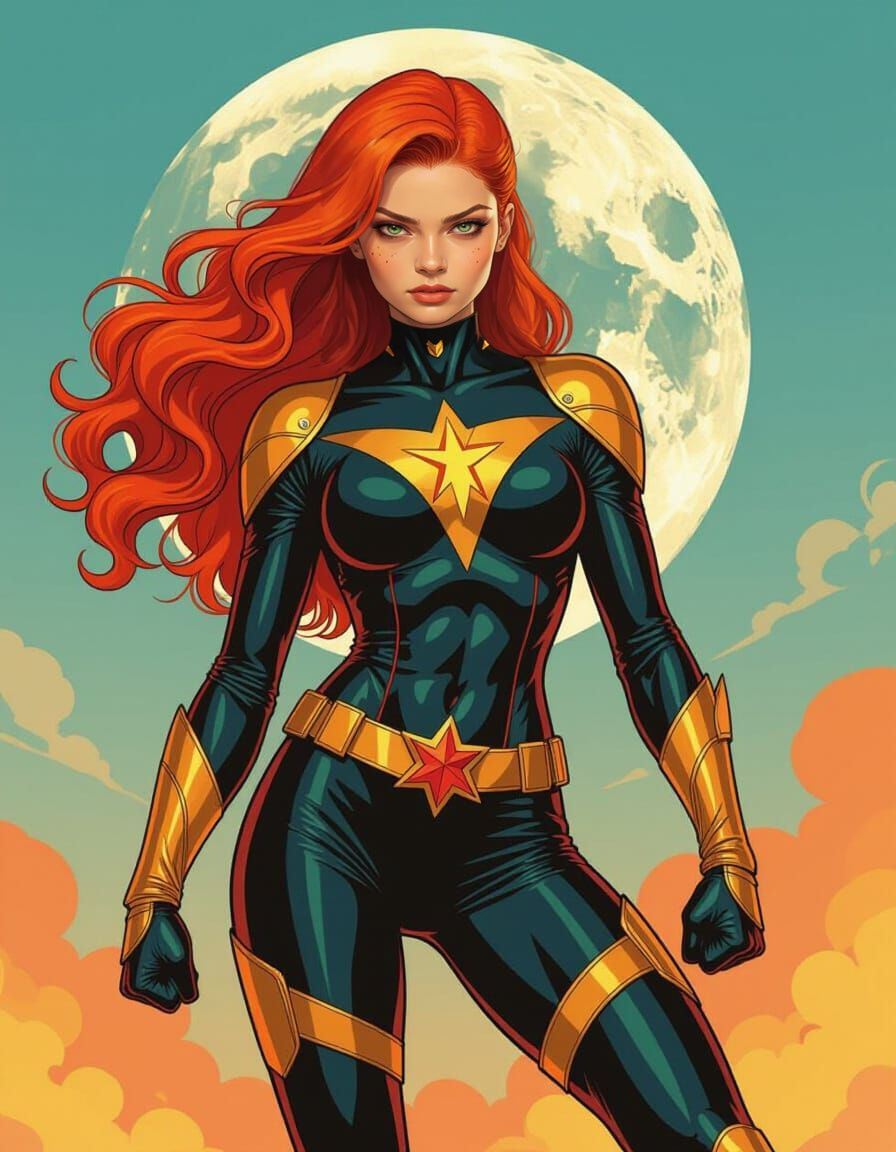 Odeya Rush as Starfire: Alien Princess Superheroine