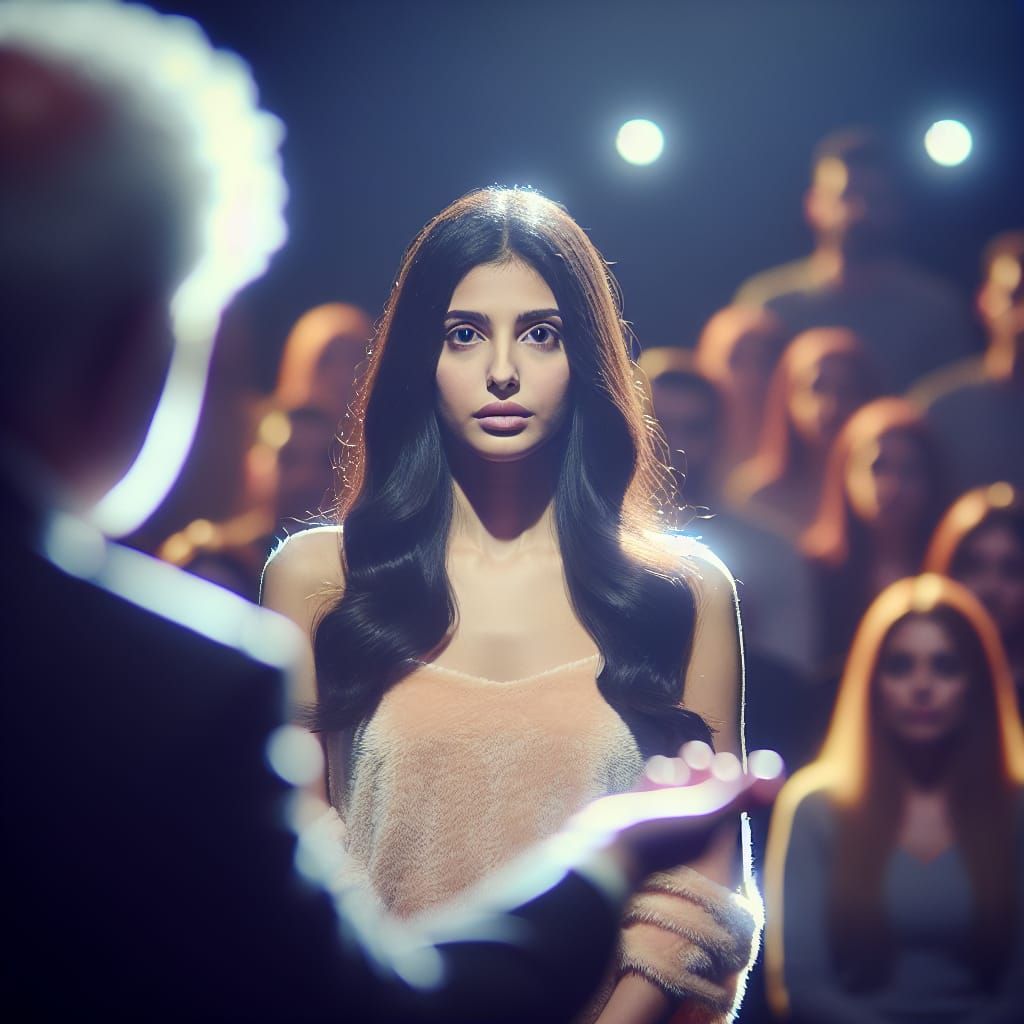 Stage Hypnotist Mesmerizing Her Subject in High Definition