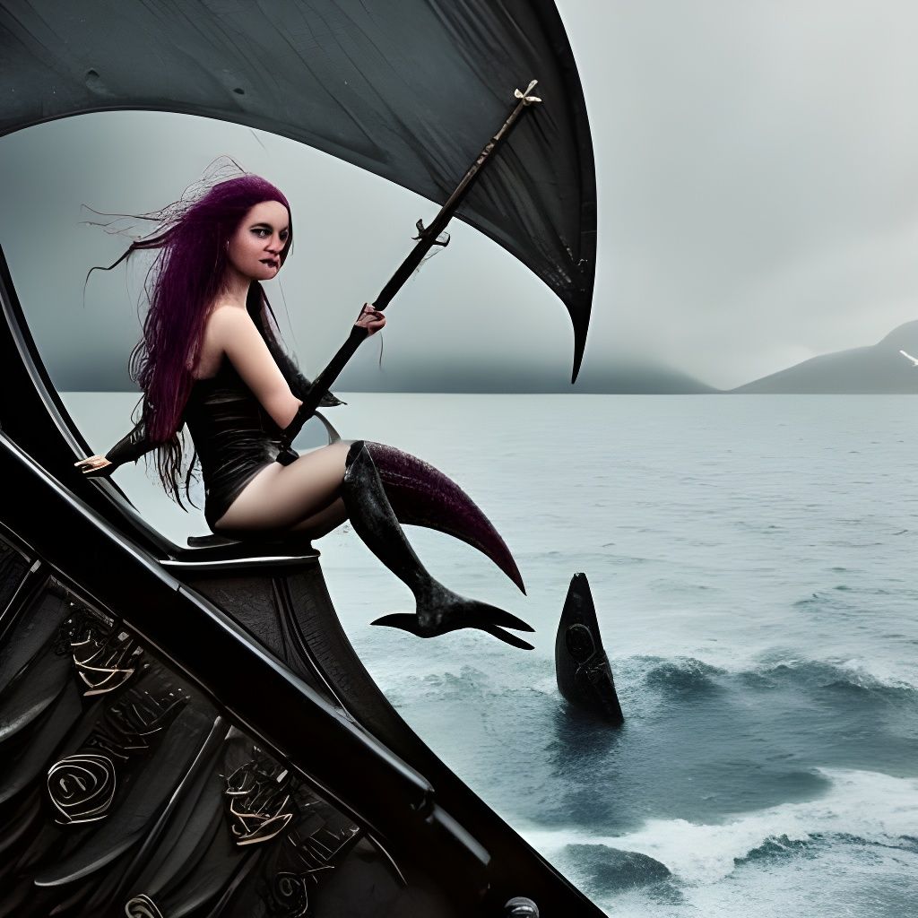 Norwegian Viking mermaid