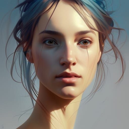 Hyperdetailed Portrait with Dynamic Lighting