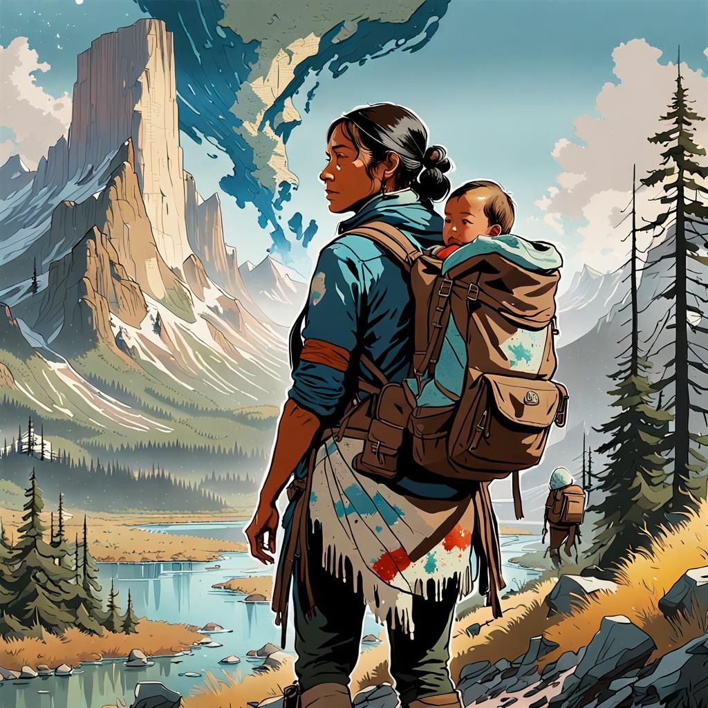 Sacagawea's Journey: Hiking with Lewis and Clark