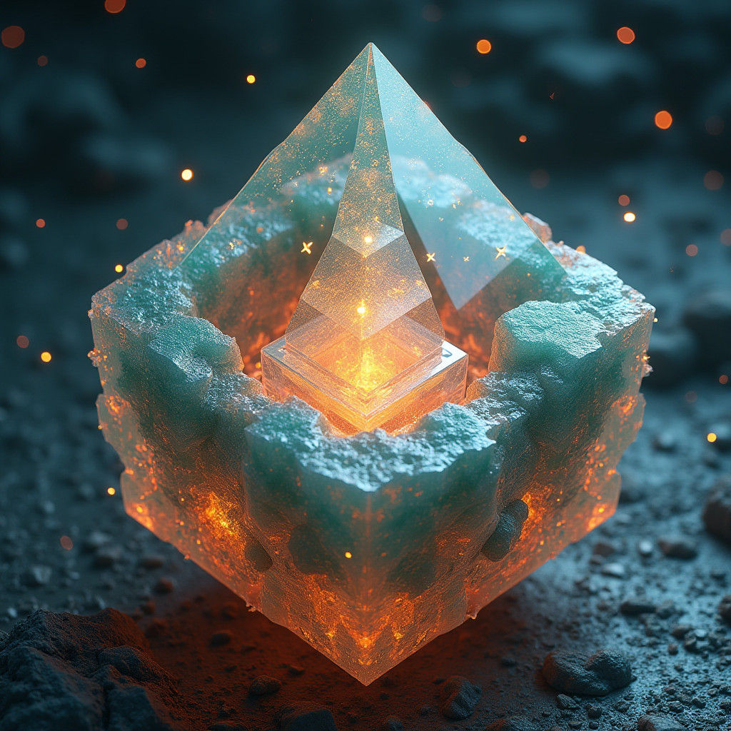 Holographic Fractal Hypercube with Shifting Pyramid