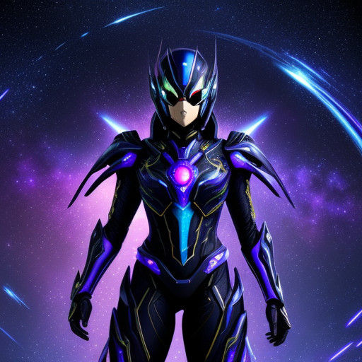 Ethereal Kamen Rider Goddess Ascends Celestial Skies