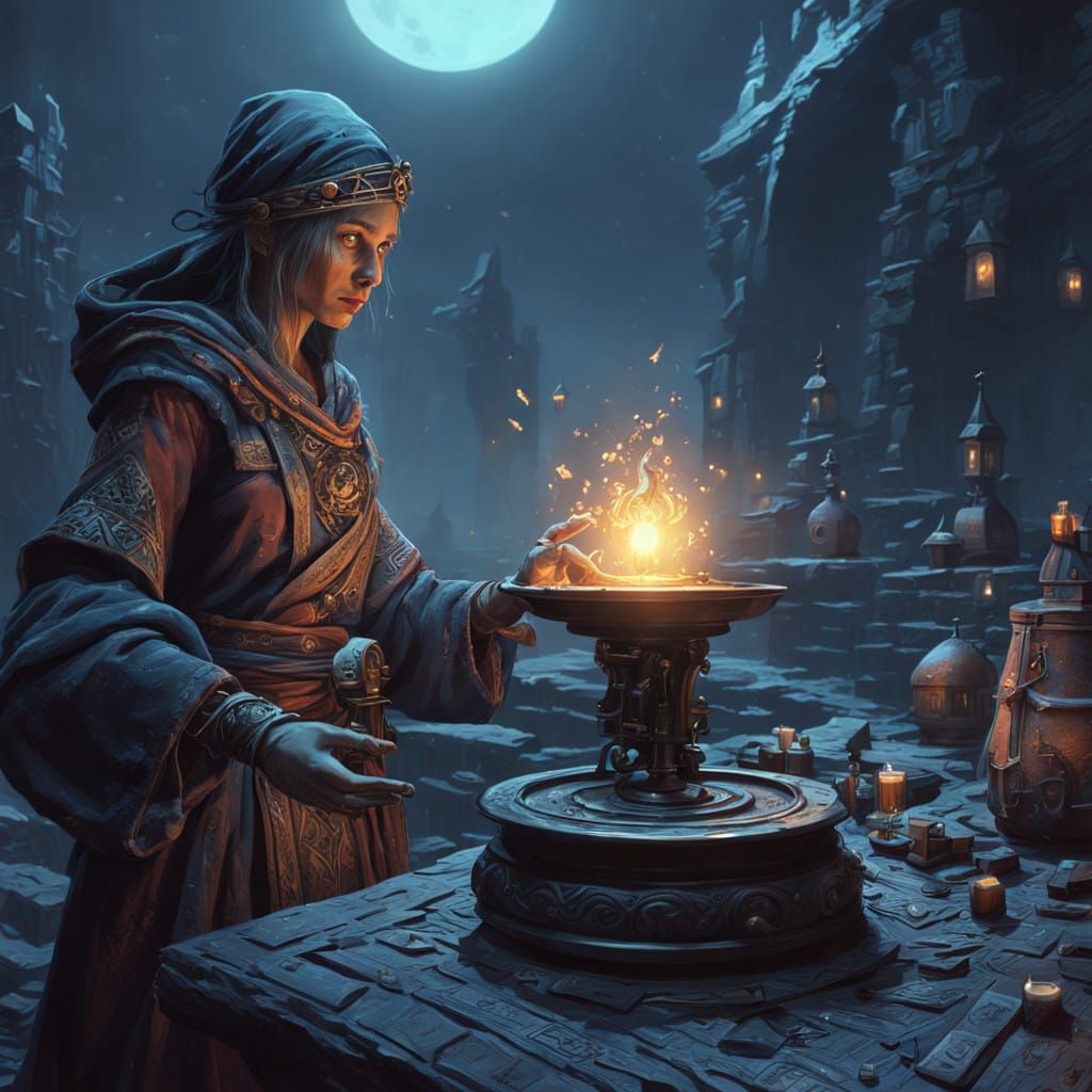 Sorceress of Dark Mysticism