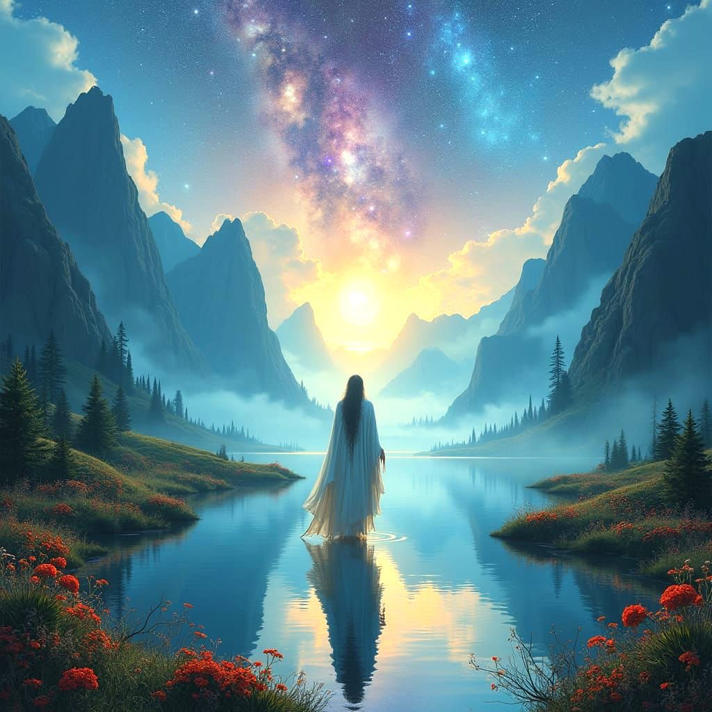 Mirrored Reflection: As Above, So Below