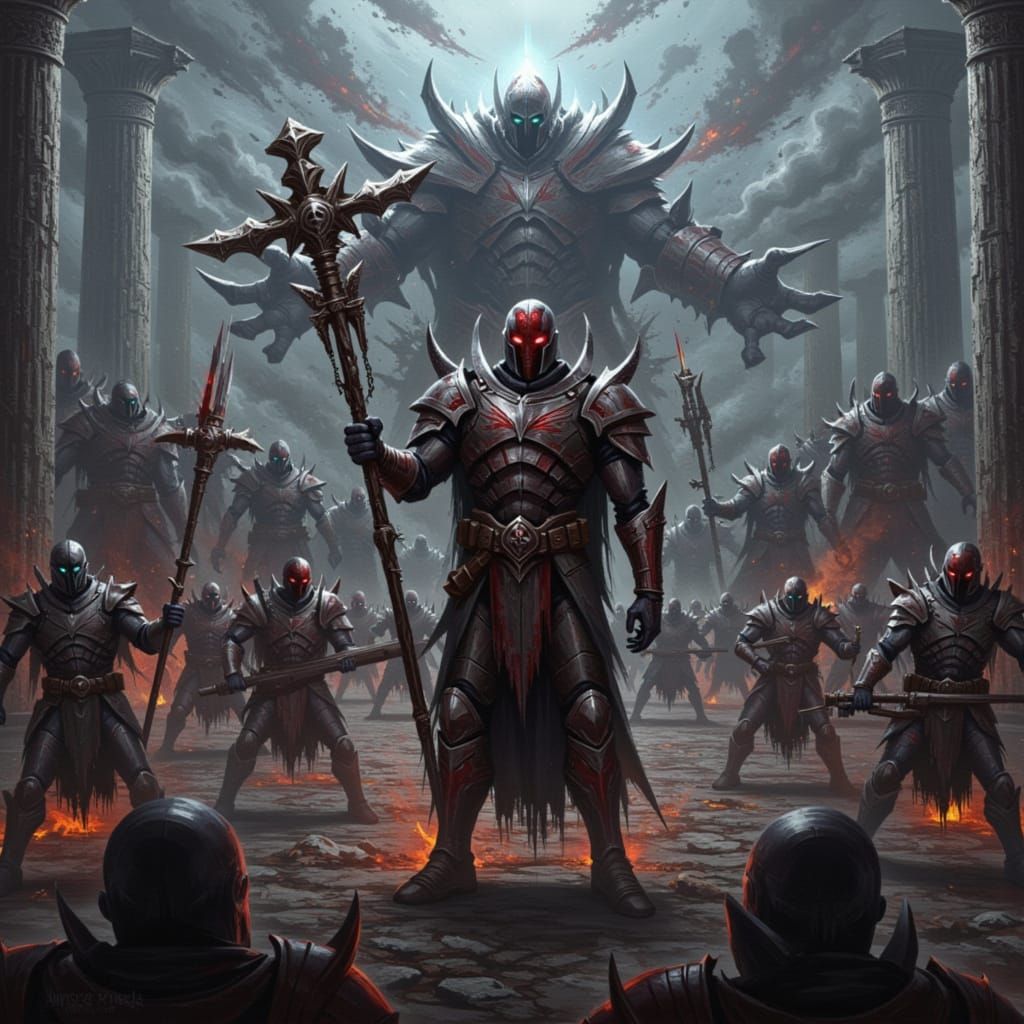 Ominous Scene Generated by AI