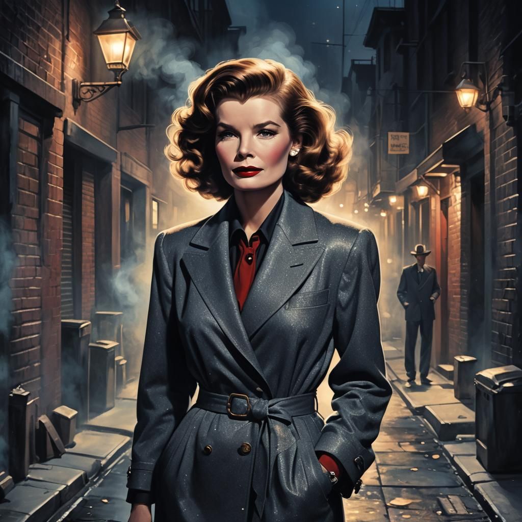 Film Noir: Katherine Hepburn in Smoky Alleyway