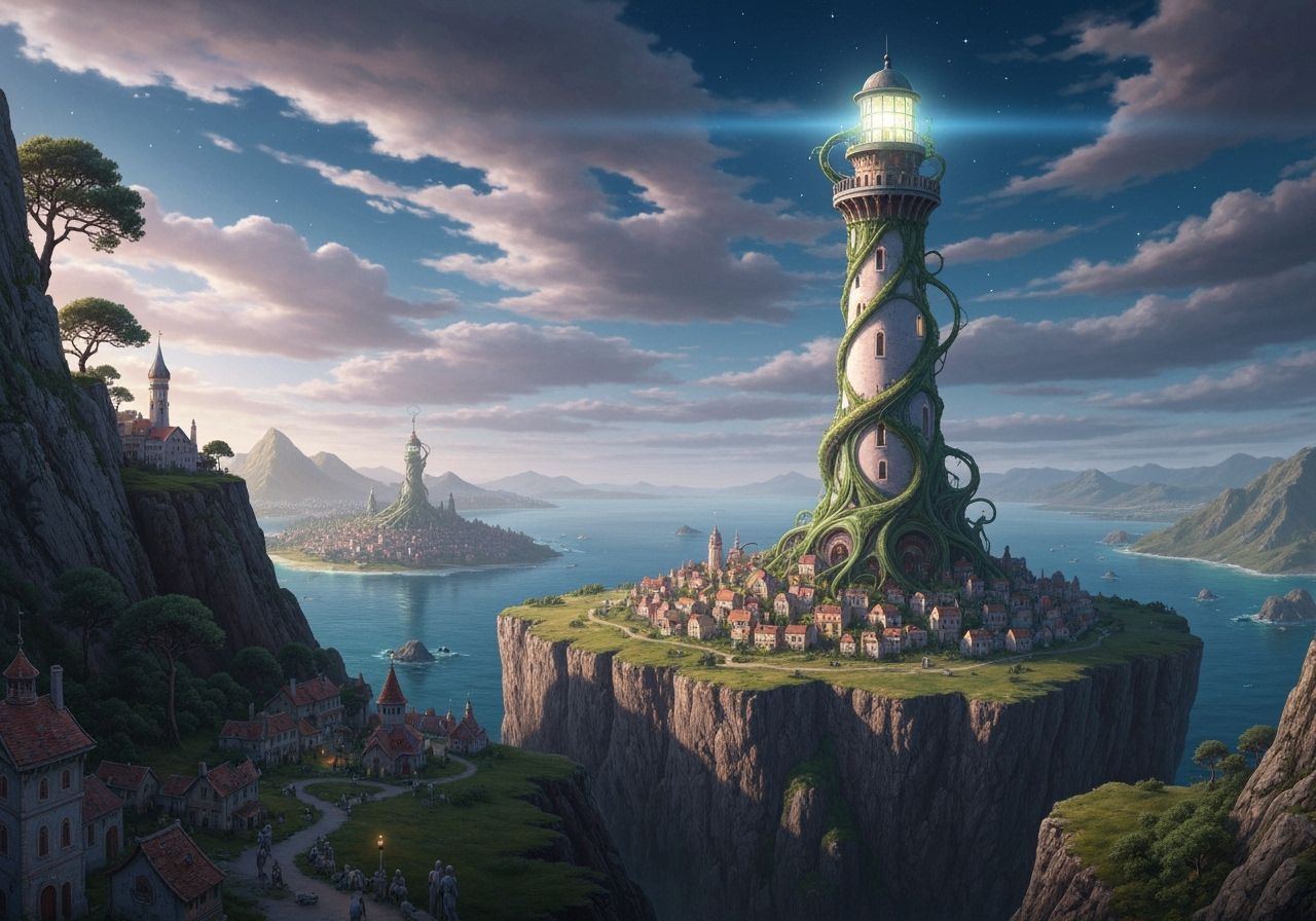 Morphostatic Multicorporeal Pseudoembodiment of Photogenesis Living Anthrolighthouse