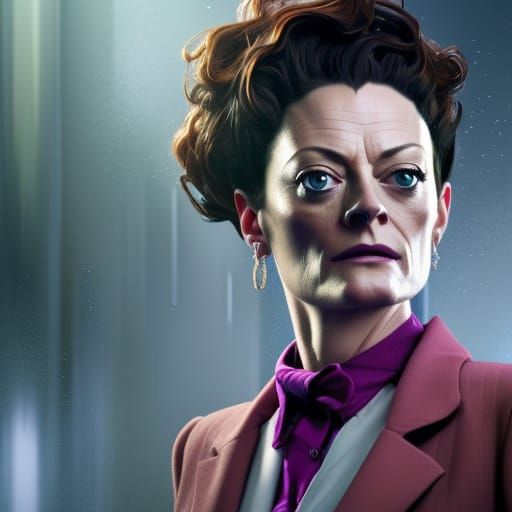 Michelle Gomez as Missy: Hyperdetailed Art Portrait