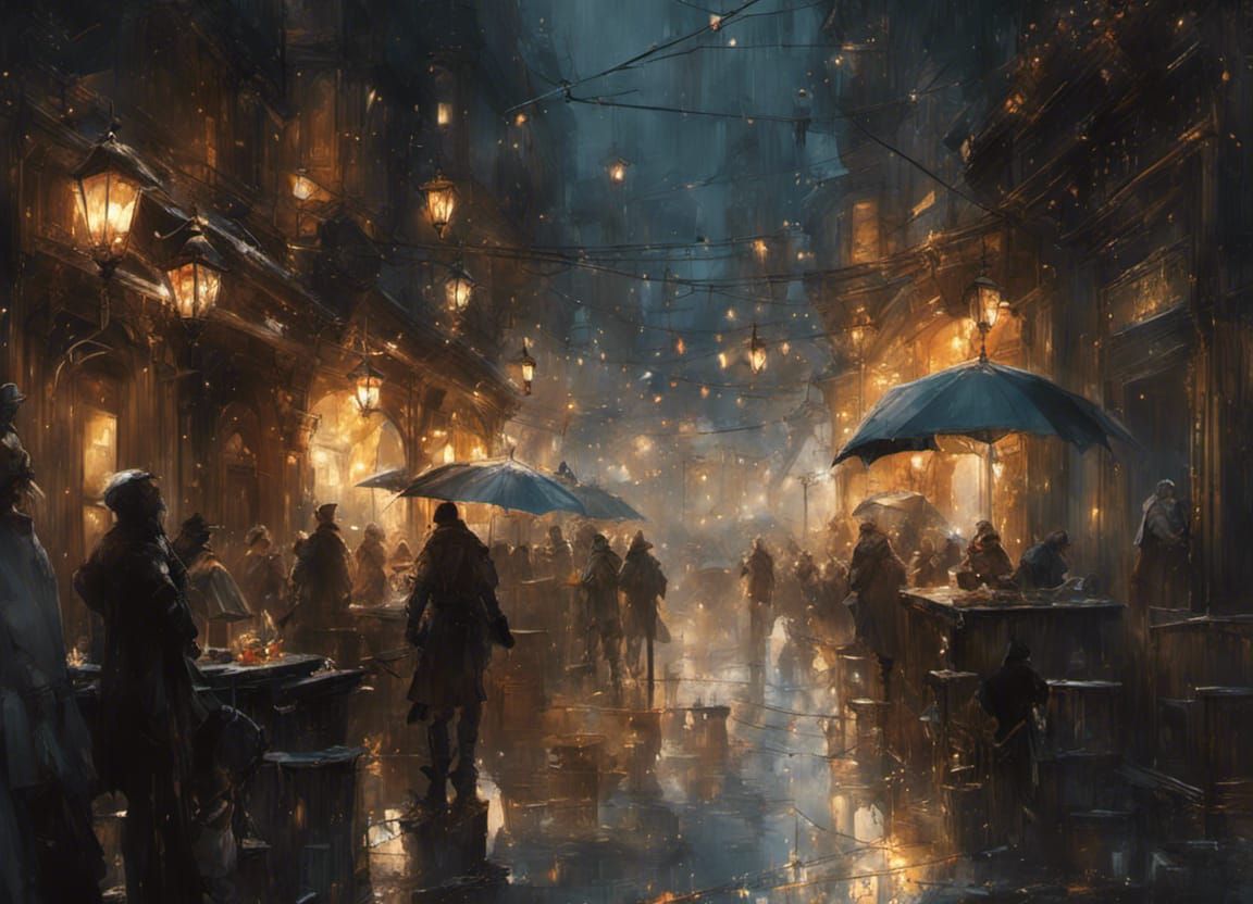 where does the rain go