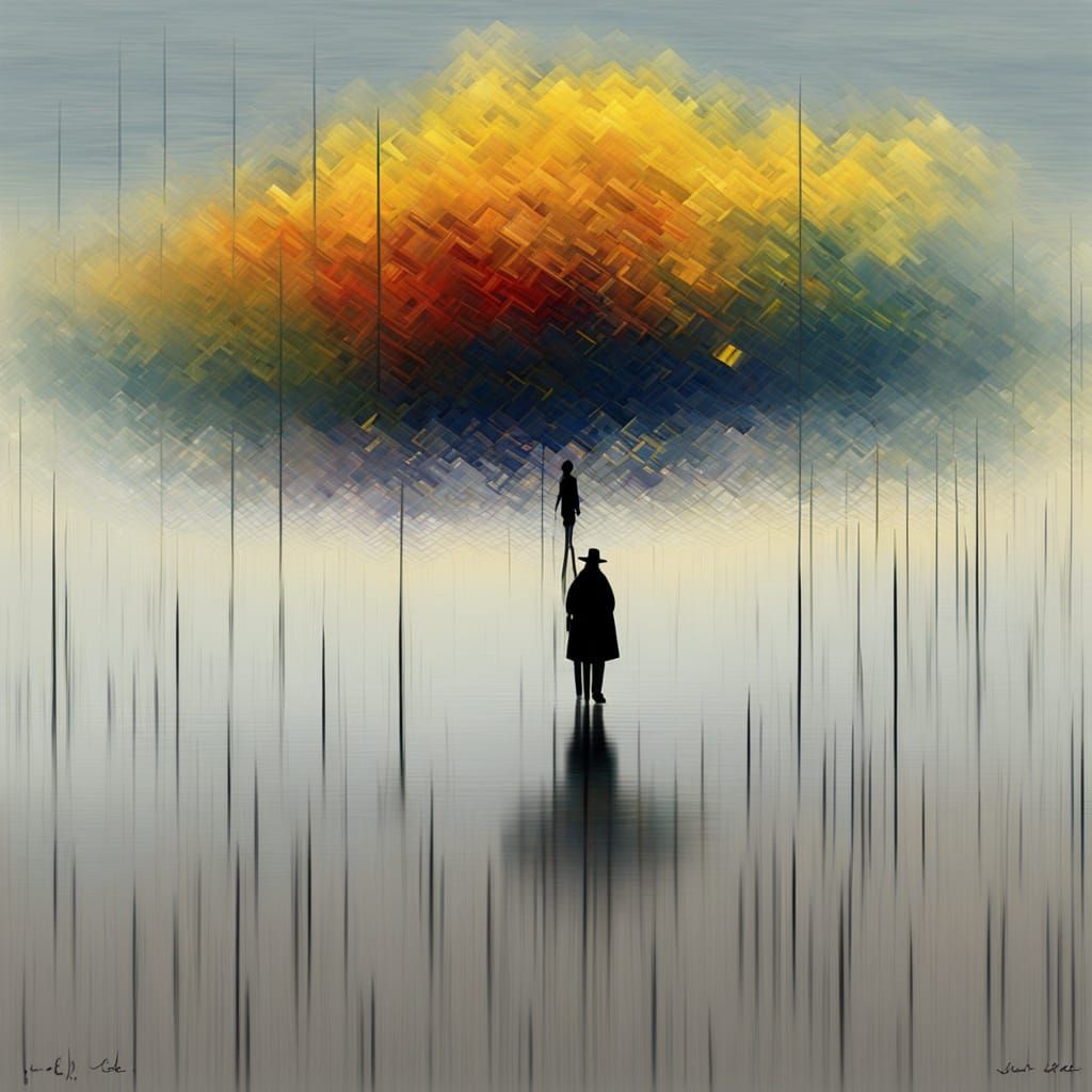 Synthetic Post-Impressionist Masterpiece in Vibrant Colors