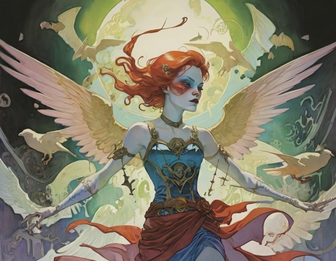 Diverse Artistic Styles Combined in AI Art