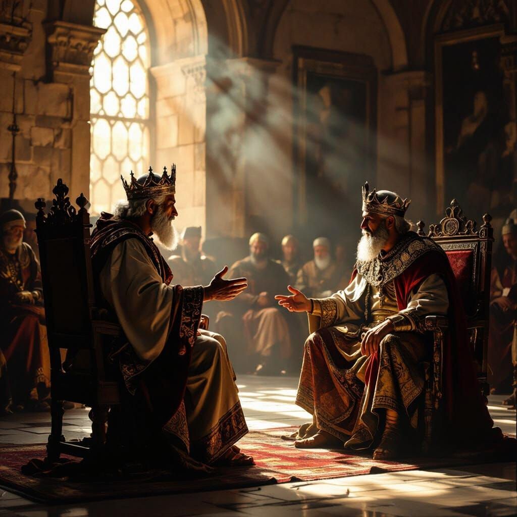 Elderly King Addresses Another King in 4th Century Judea