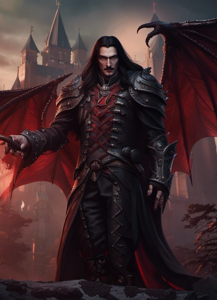 Vlad Dracula Tepes, Son of the Dragon, Vampire Lord, Powerfu...