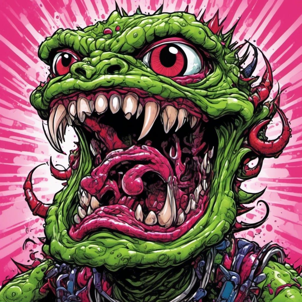 Ed Roth Rat Fink Monster Design