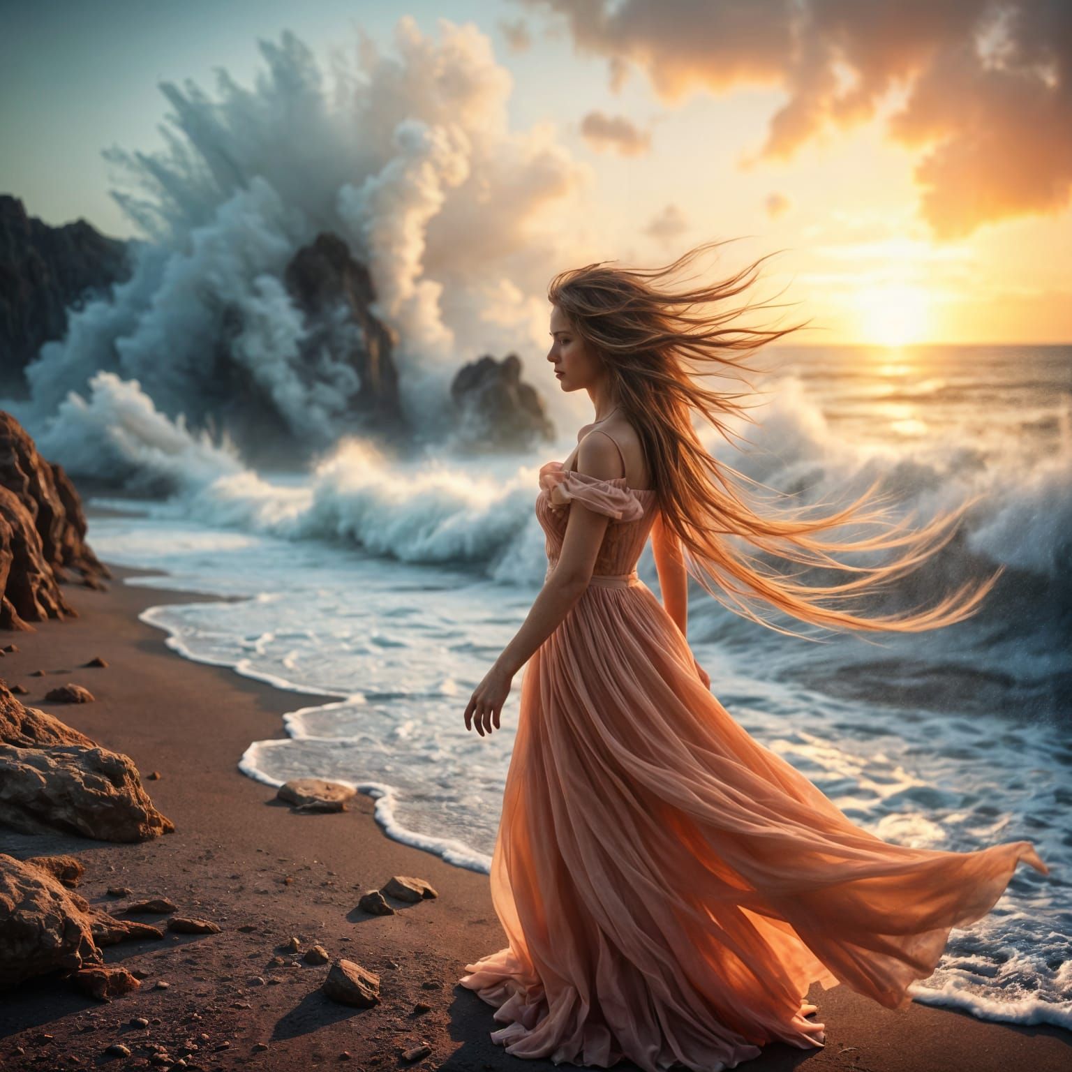 Ethereal Cinematic Masterpiece in Hyper Realism