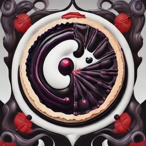 Delicious Blueberry Pie Freshly Baked