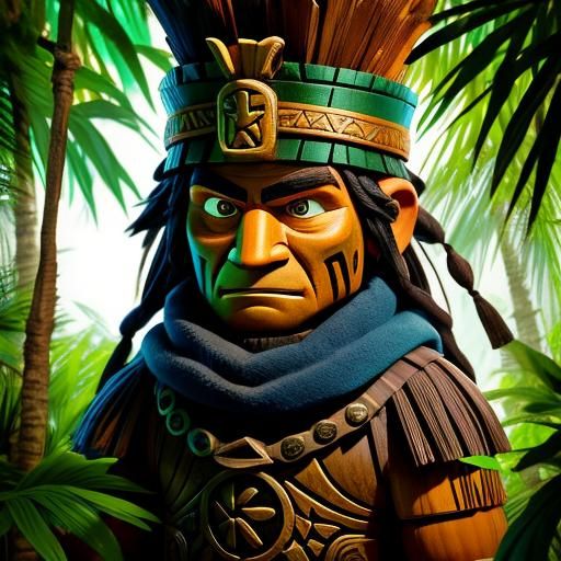 Jungle Warrior Totem of Acceptance