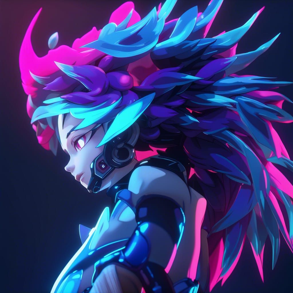 Anime Scene with 3D Shading in Unreal Engine 5