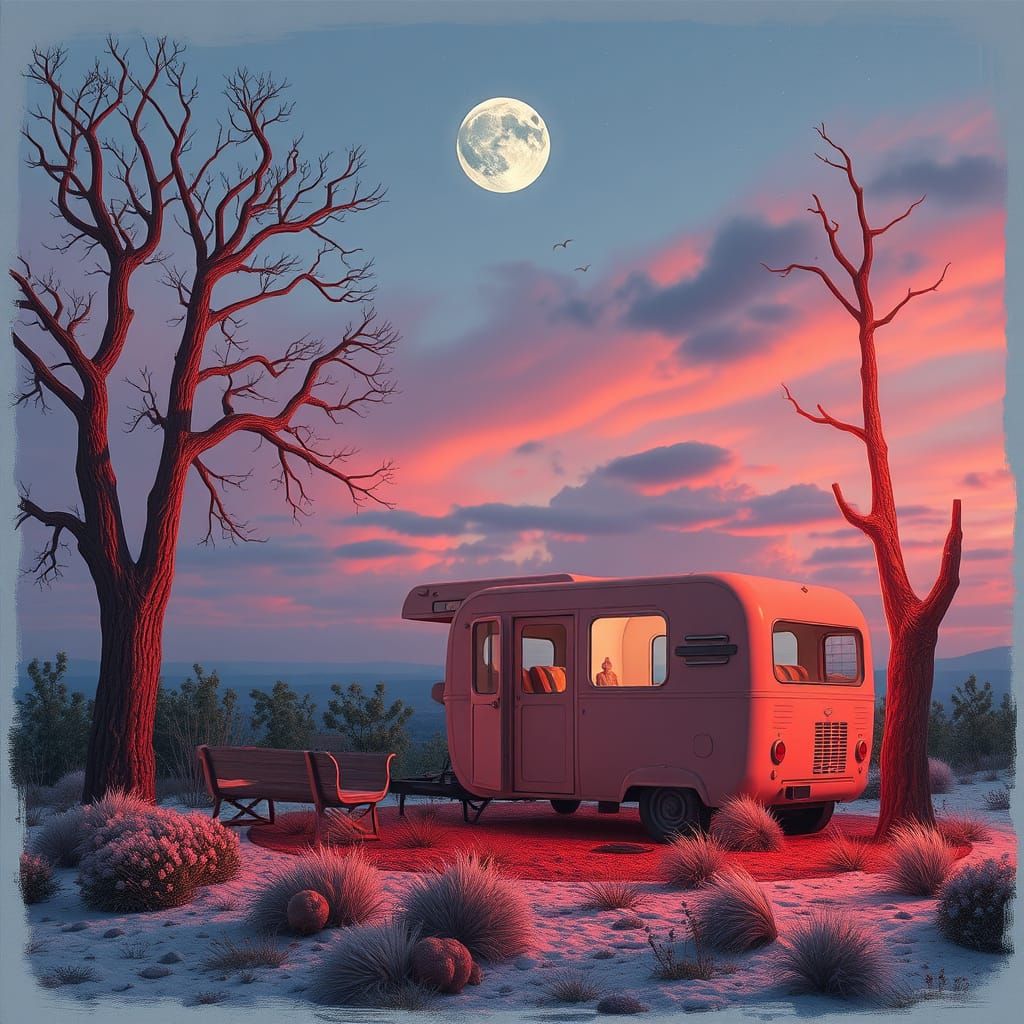 Narcissus: River God's Son in Dreamlike Fantasy Art