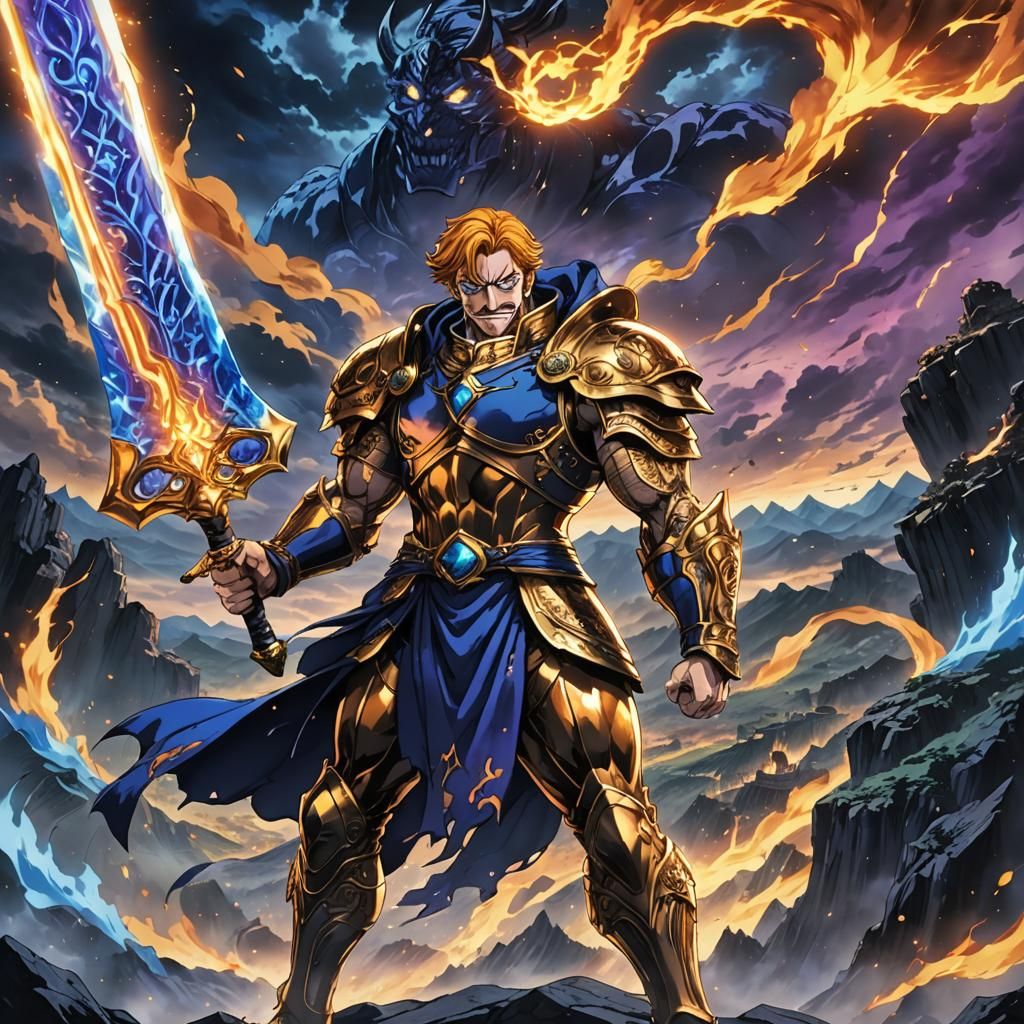Escanor: Pride in Ominous Fantasy Landscape
